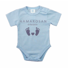 Asti Hamarosan érkezem újszülött baba body, babaváró ajándék kombidressz, body