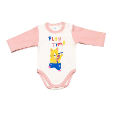 Asti Hosszú ujjú baba body Cicás mintával kombidressz, body