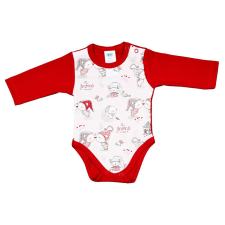 Asti Hosszú ujjú baba body karácsonyi manó mintával kombidressz, body