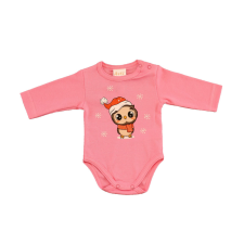 Asti Hosszú ujjú baba body karácsonyi mintával kombidressz, body