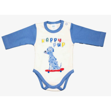 Asti Hosszú ujjú baba body Kutyus mintával kombidressz, body