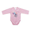 Asti Hosszú ujjú baba body - pingvin mintával