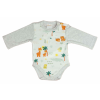 Asti Hosszú ujjú baba body Szafaris mintával