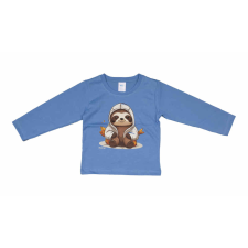 Asti Hosszú ujjú fiú póló Lajhár mintával gyerek atléta, trikó