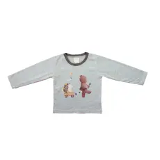 Asti Hosszú ujjú fiú póló – Mackós mintával