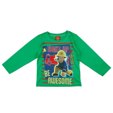 Asti Hosszú ujjú kisfiú póló Sam a tűzoltó mintával