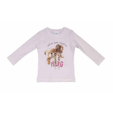 Asti Hosszú ujjú kislány póló cuki Macis mintával gyerek póló