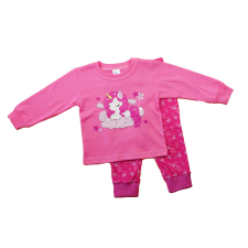 Asti Hosszú ujjú lányka pizsama - Unikornis mintával gyerek hálóing, pizsama