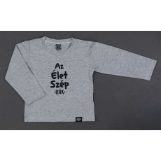 Asti Hosszú ujjú póló Dorko DRK " Az Élet Szép" mintával