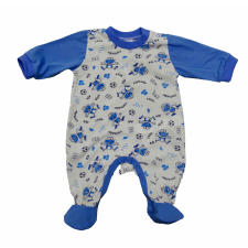 Asti Hosszú ujjú vékony pamut rugdalózó Békás mintával rugdalózó