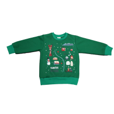 Asti Karácsonyi belül bolyhos pulóver