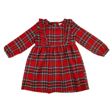 Asti Kockás hosszú ujjú kislány ruha lányka ruha