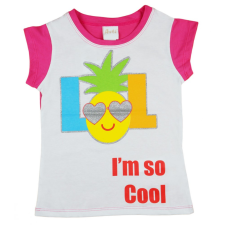 Asti Lány glitteres nyári póló gyerek atléta, trikó