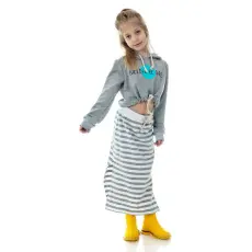 Asti Mini&Me kapucnis lányka pulóver