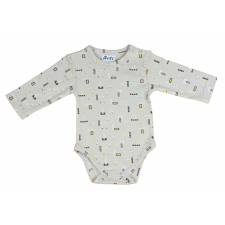 Asti Mintás hosszú ujjú baba body kombidressz, body