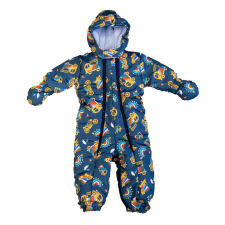 Asti Mintás vízlepergetős, kapucnis bélelt overál kesztyűvel babakabát, overál, bundazsák