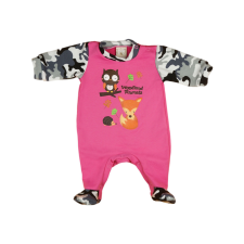 Asti Rókás hosszú ujjú belül bolyhos rugdalózó rugdalózó