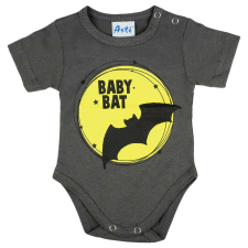 Asti Rövid ujjú baba body "Baby Bat" felirattal kombidressz, body