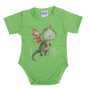 Asti Rövid ujjú baba body vagány Sárkány mintával