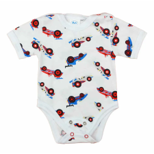 Asti Rövid ujjú dupla patentos baba body kombidressz, body