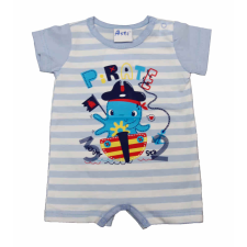 Asti Rövid ujjú napozó pamut anyagból Polip mintával kombidressz, body