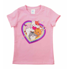 Asti Rövid ujjú póló, Cica mintával gyerek póló