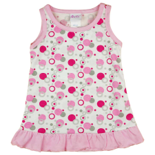 Asti Ujjatlan mintás vékony pamut kislány ruha lányka ruha