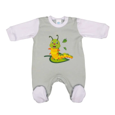 Asti Vékony, pamut rugdalózó Hernyós mintával rugdalózó