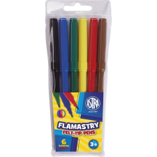 Astra Filctoll Astra 6 Színű (WIKR-0998047) filctoll, marker