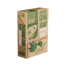 Astra Hemp Kannabisz Rágógumi - Borsmenta csokoládé és édesség