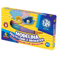 Astra Modellező Gyurma - Csillámos, 6 Színű (304118001) kreatív és készségfejlesztő