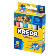 Astra Táblakréta ASTRA FUN 2x6 szín kréta