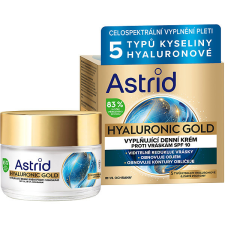 Astrid Hyaluronic Gold ránctalanító nappali, arany fehérjékkel, SPF10 50 ml arckrém