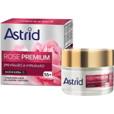 Astrid Rose Premium 55+ Feszesítő és feltöltő éjszakai krém 50 ml arckrém