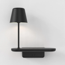 Astro Lighting Ito fekete fali lámpa polccal (AST-1446002) G9 1 izzós IP20 világítás