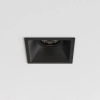 Astro Lighting Minima Square Slimline Fixed fekete fürdőszobai mennyezetbe építhető lámpa (AST-1249039) GU10 1 izzós IP65