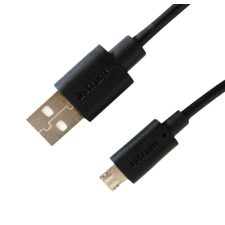 Astrum Astrum USB - micro USB fekete csomagolt adatkábel 1.5M CB-U2ATD15 UD115 kábel és adapter