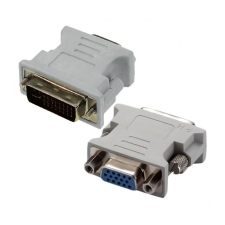 Astrum PA240 DVI - VGA adapter fekete (passzív) audió/videó kellék, kábel és adapter