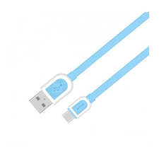 Astrum UD360 1M Micro USB bliszteres slim adatkábel kék kábel és adapter