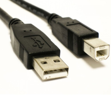 Astrum USB nyomtató kábel 3.0meter CB-U2AB03-BK UB203 audió/videó kellék, kábel és adapter