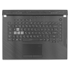 Asus 90NR01L3-R31HU1 gyári új magyar fekete RGB háttérvilágításos laptop billentyűzet + Touchpad megvilágítás