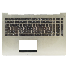 Asus 90R-OA214K2H00Q gyári új magyar háttérvilágításos laptop billentyűzet + felső fedél laptop alkatrész