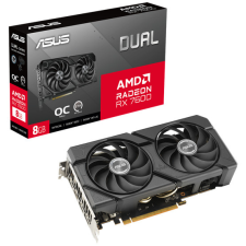 Asus ASUS AMD RX 7600 8GB GDDR6 - DUAL-RX7600-O8G-EVO videókártya