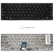 Asus ExpertBook P2451, P2451FA, P2451FB, P2451F gyári billentyűzet (US kiosztás, keret nélkül, fekete) laptop alkatrész