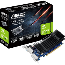 Asus GeForce GT 730-SL-2GD5-BRK (90YV06N2-M0NA00) videókártya
