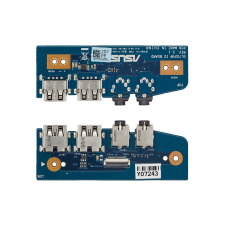 Asus GL752VW gyári új USB/audio panel (90NB0A40-R10020) laptop alkatrész