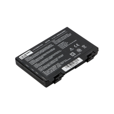 Asus K40 K40IN laptop akkumulátor, új, gyárival megegyező minőségű helyettesítő, 6 cellás (4400mAh) asus notebook akkumulátor