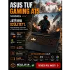 Asus TUF Gaming A15 FA506NCG  2*8GB RAM 1000GB SSD - AMD Ryzen 7 7445HS, 1000 GB , 16 GB , NVIDIA GeForce RTX 3050, FreeDos; FA506NCG-HN207NR (FA506NCG-HN207NR)