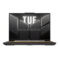 Asus TUF Gaming F16 FX607JV-N3113W (Mecha Gray) + TYPE-C hálózati adapter | Intel Core i7-13650HX | 8GB DDR5 | 1000GB SSD | 0GB HDD | 16" matt | 1920X1200 (WUXGA) | nVIDIA GeForce RTX 4060 8GB | W11 HOME laptop