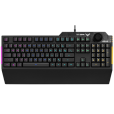 Asus TUF Gaming K1 billentyűzet (RGB, magyar kiosztás) billentyűzet